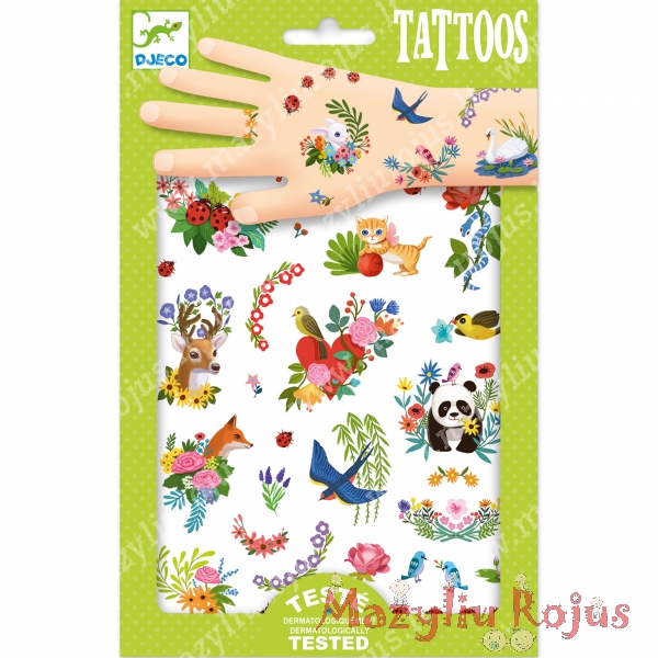 Vaikiškos tatuiruotės "Pavasaris"