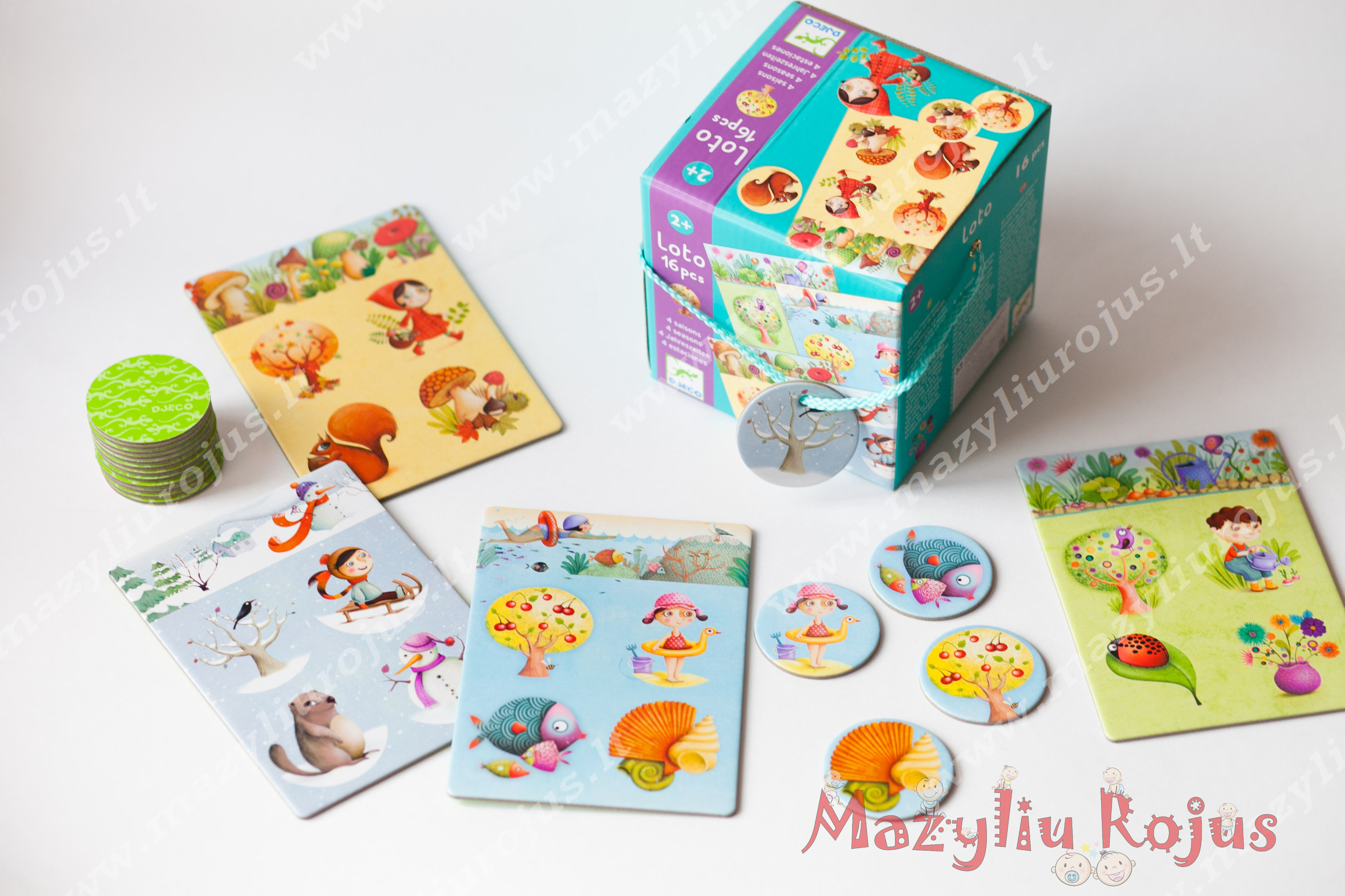 LOTO žaidimas " Keturi metų laikai"