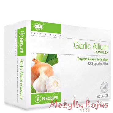 Garlic Allium Complex, 60 tablečių
