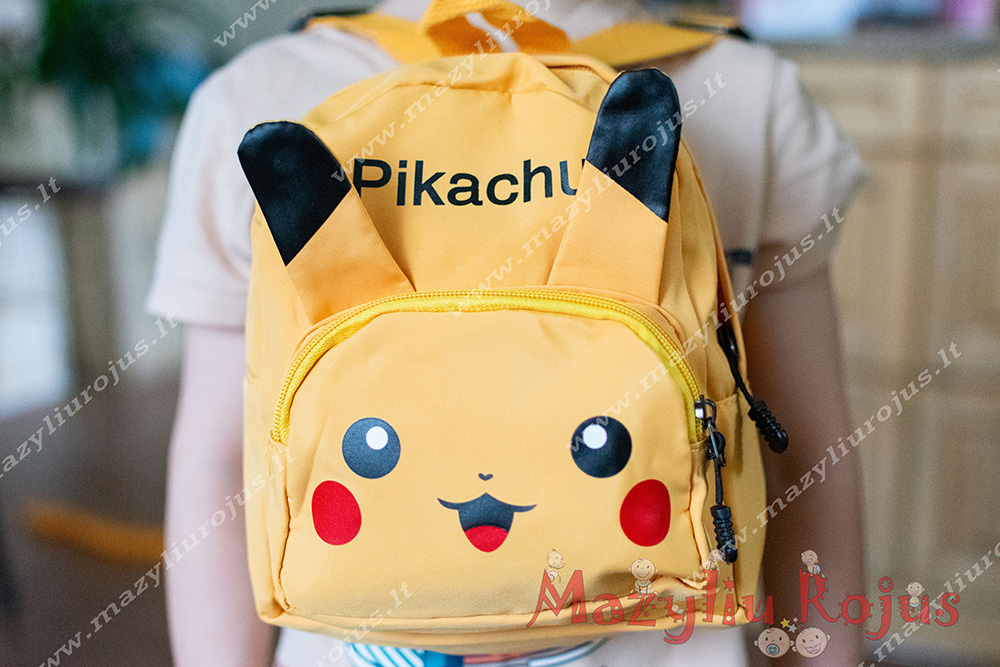 Vaikiška kuprinė "Pikachu"