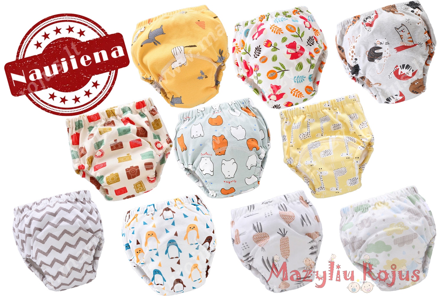 NAUJIENA, Atprastukių rinkinys, 10 vnt