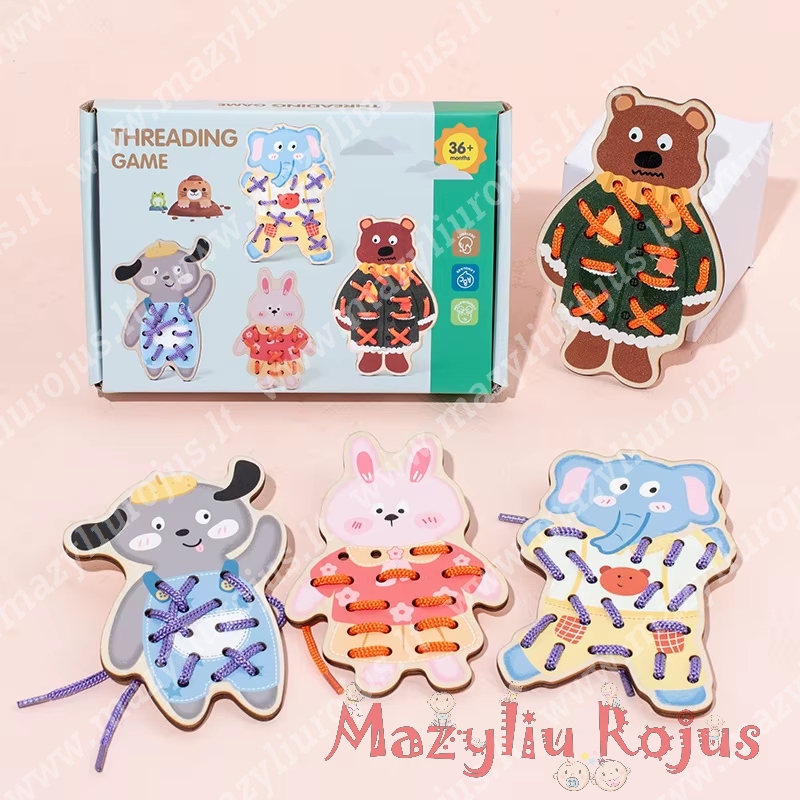 Varstymo žaidimas "Gyvūnėliai"