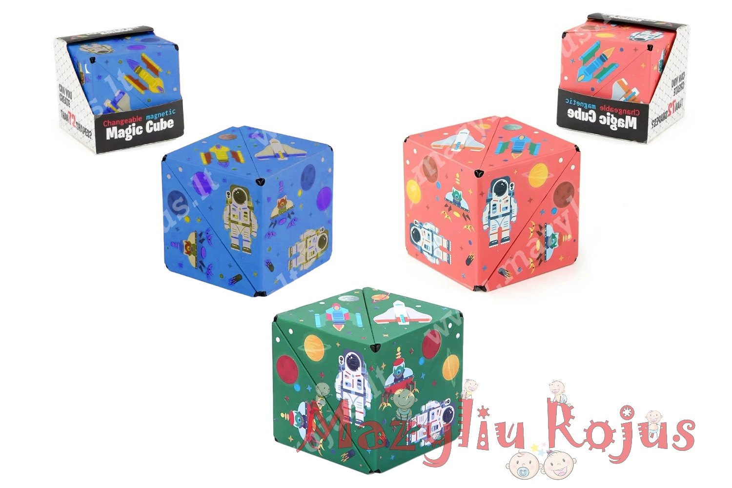 Galvosūkis "Magnetinis kubas"