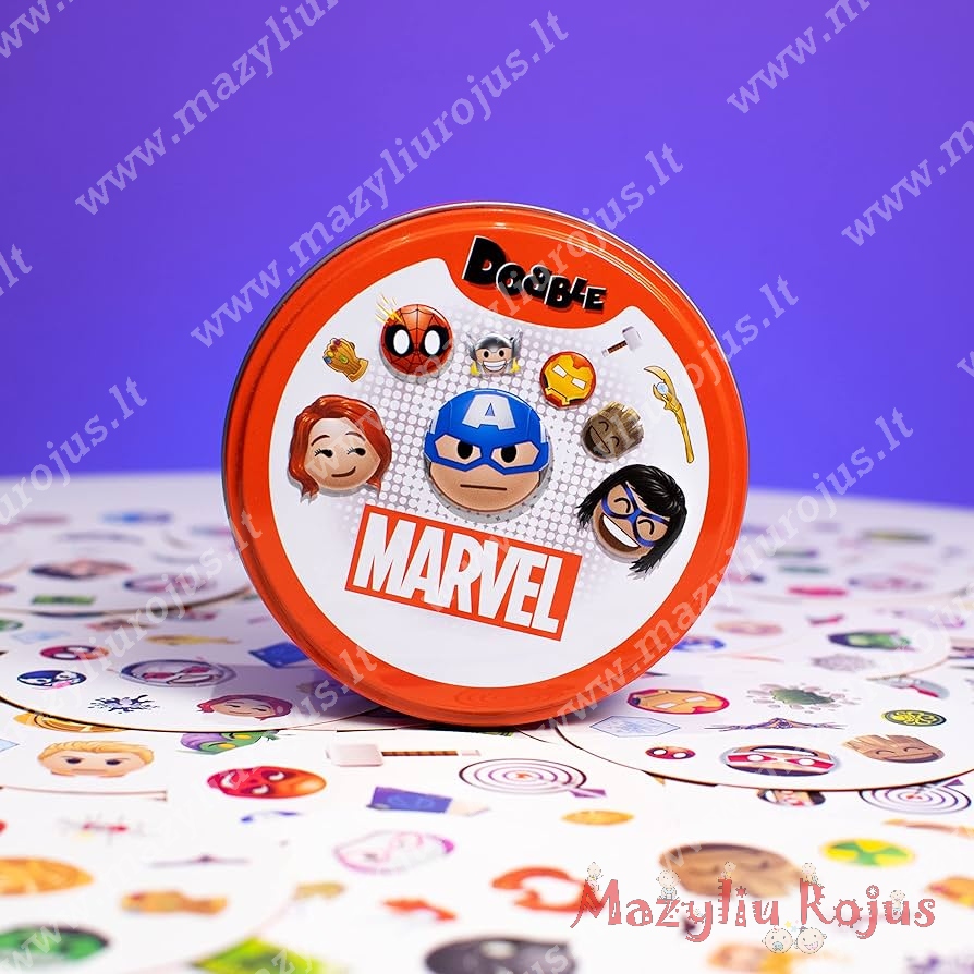 Loginis reakcijos žaidimas "Marvel herojai"