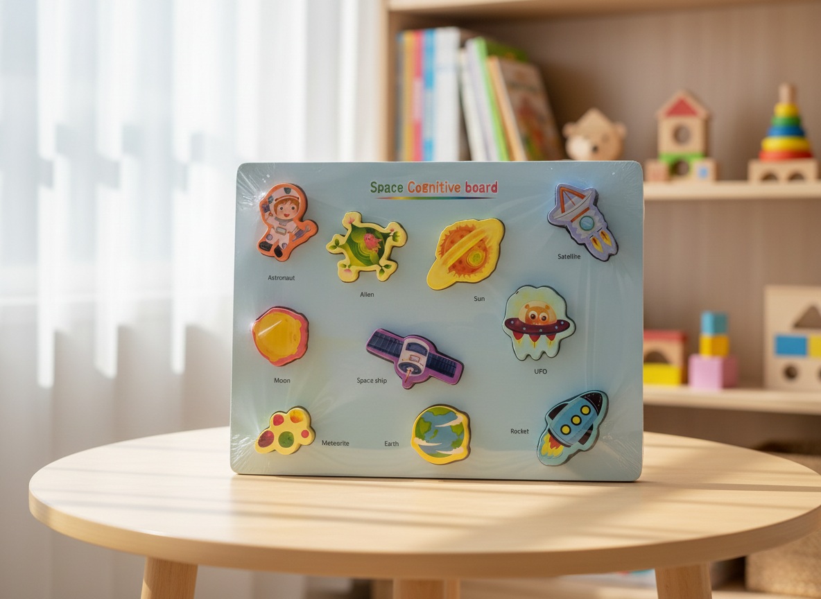 Medinė dėlionė "Kosmosas"