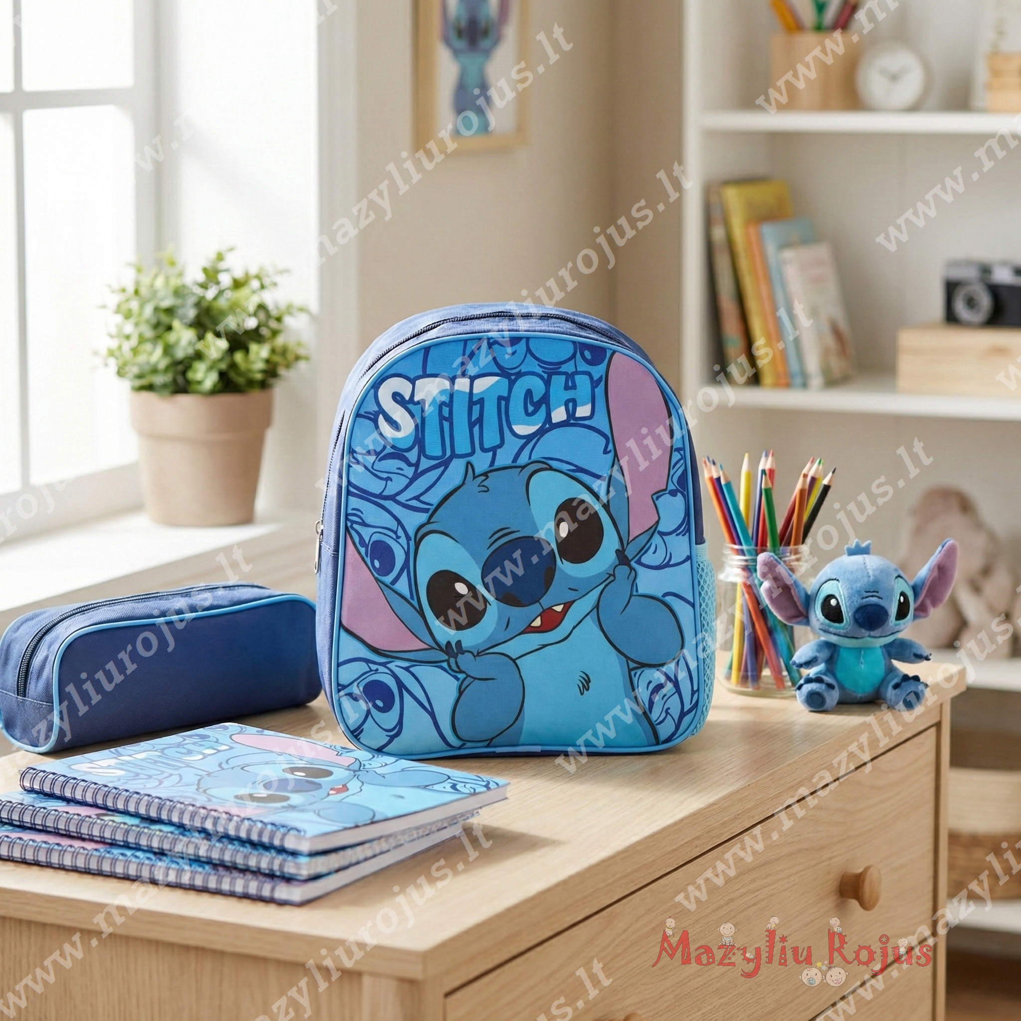 NAUJIENA, Vaikiška kuprinė "Stitch"